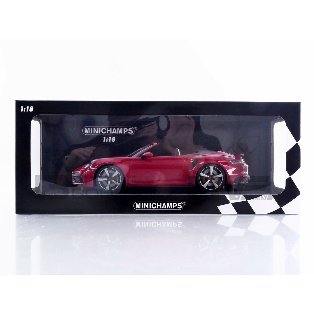 ミニカー MINICHAMPS Porsche 911 turbo Cabriolet 155069084 - MINICHAMPS 1/18 - PORSCHE 911 (992) Turbo S Cabriolet