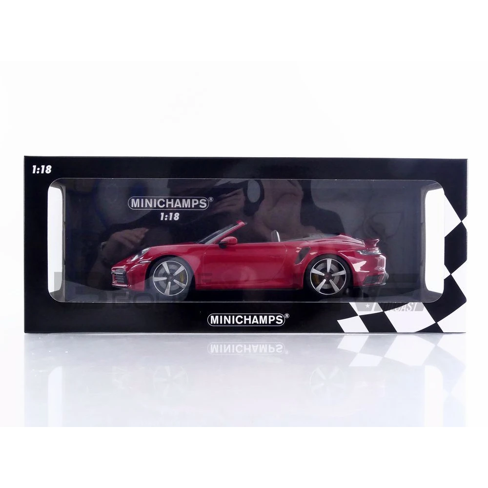 155069084 - MINICHAMPS 1/18 - PORSCHE 911 (992) Turbo S Cabriolet
