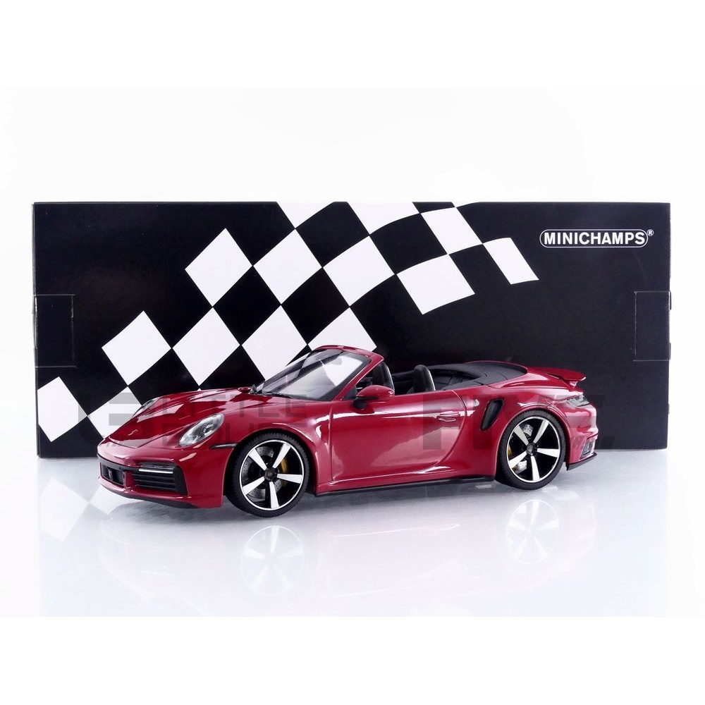 155069084 - MINICHAMPS 1/18 - PORSCHE 911 (992) Turbo S Cabriolet