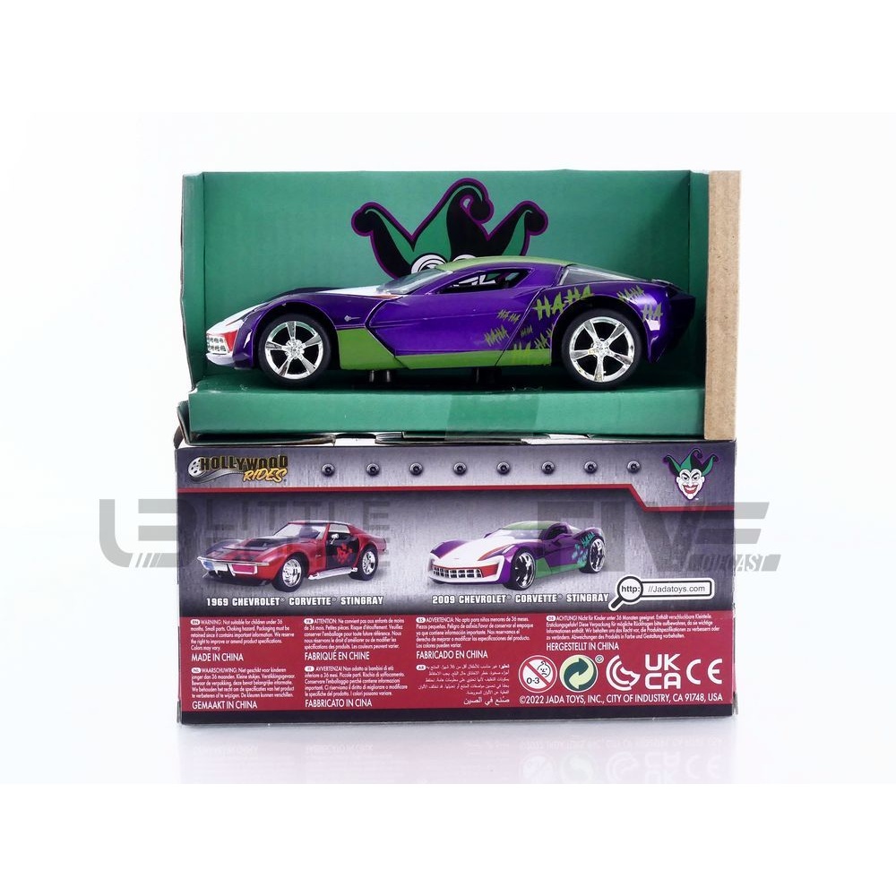 32096PUR – Jada Toys 1/32 - シボレー コルベット - ジョーカー