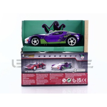 JADA TOYS 1/32 - CHEVROLET Corvette - Joker - 2009