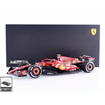 LOOKSMART 1/18 - FERRARI SF-24 - Winner Australian GP 2024 (C. Sainz)
