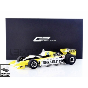 GP REPLICAS 1/18 - RENAULT RS10 - 3rd French GP 1979 (R. Arnoux)
