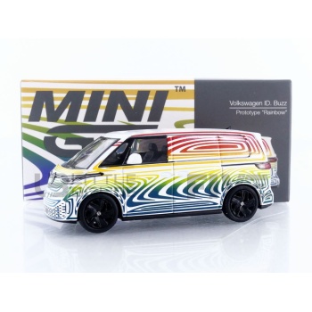 MINI GT 1/64 - VOLKSWAGEN ID Buzz Prototype Rainbow - 2022