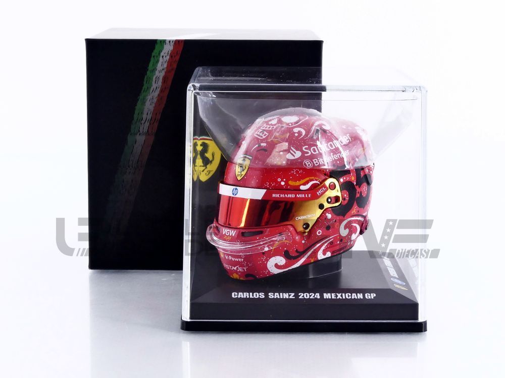 LOOKSMART 1/5 - CASQUE Carlos Sainz - Winner Mexican GP 2024
