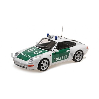 MINICHAMPS 1/18 - PORSCHE 911 (993) Polizei - 1993