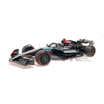 MINICHAMPS 1/12 - MERCEDES-AMG W15 E Performance - Last Race Abu Dhabi GP 2024 (L. Hamilton)