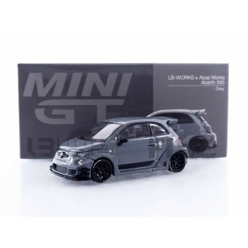 MINI GT 1/64 - FIAT Abarth 595 LB-Works X Abas Works - 2024