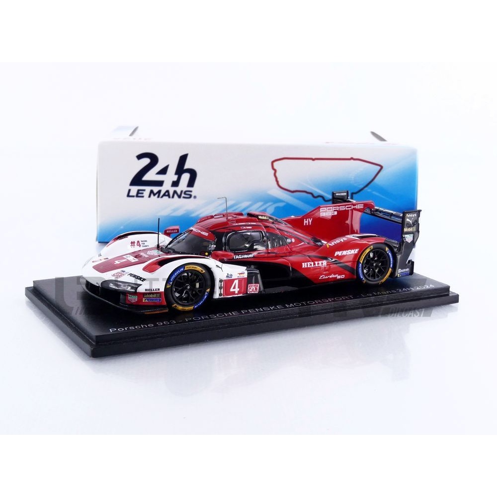 S9112 – SPARK 1/43 - PORSCHE 963 - 24h Le Mans 2024 - Little Bolide
