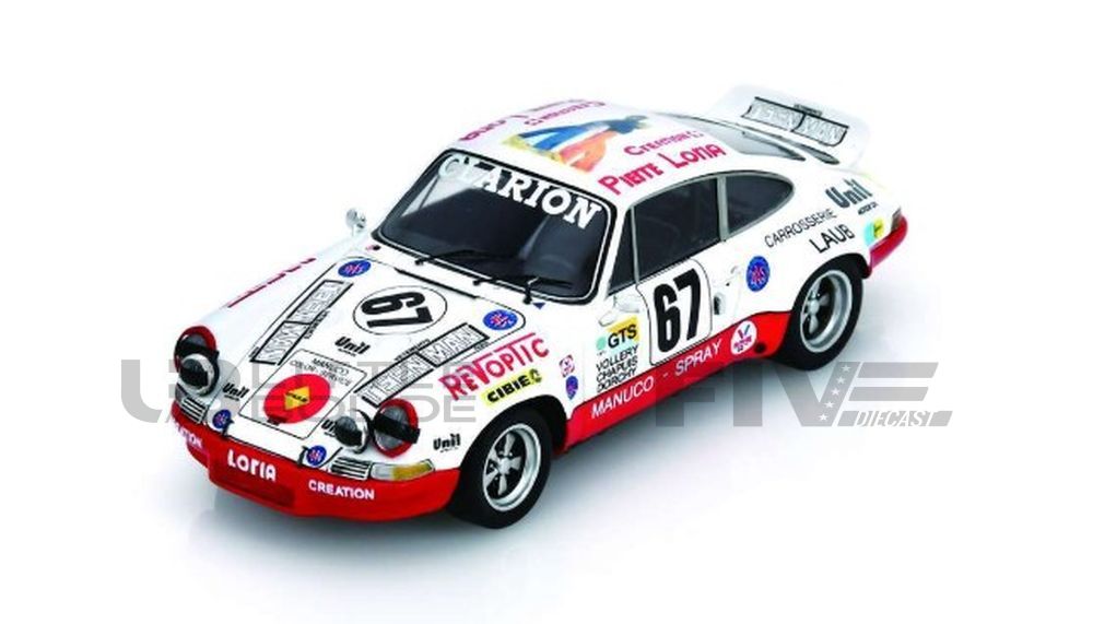 SPARK 1/43 - PORSCHE Carrera RSR - 24h Le Mans 1974
