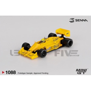MINI GT 1/64 - LOTUS 99T - Winner Monaco GP 1987 (A. Senna)