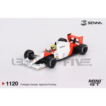 MINI GT 1/64 - MCLAREN MP4/6 - 2nd Japanese GP 1991 (A. Senna)