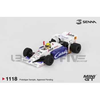 MINI GT 1/64 - TOLEMAN TG184 - 2nd Monaco GP 1984 (A. Senna)