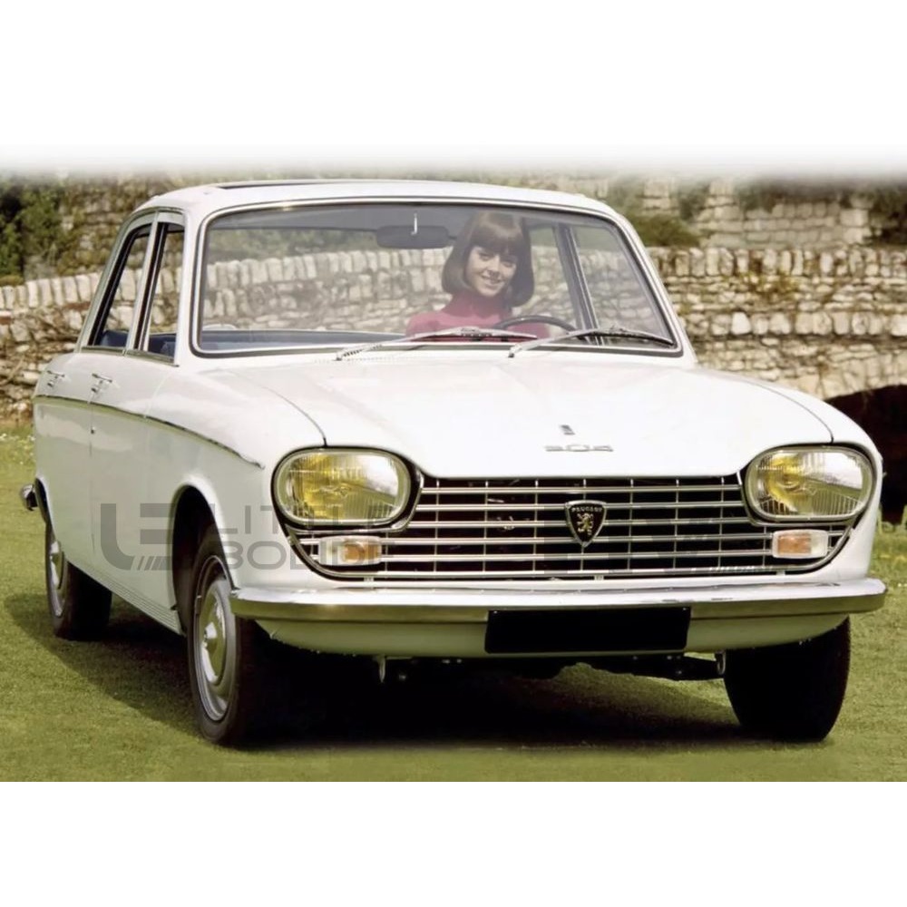 Miniature NOREV 147 - Peugeot 204 Coupé - Rouge - 1/43 - En Boîte