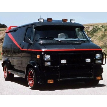 NOREV - JET CAR 1/43 - GMC Vandura A-Team - 1983
