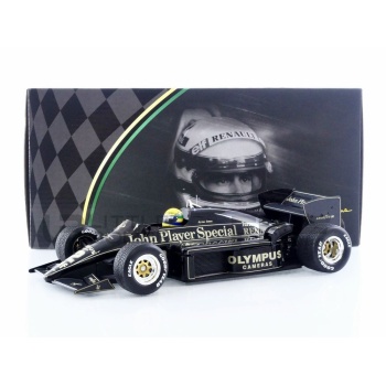 IXO - PREMIUM-X 1/18 - LOTUS Renault 97T - Portugal GP 1985 (A. Senna)