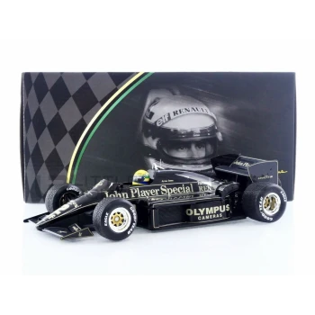 IXO - PREMIUM-X 1/18 - LOTUS Renault 97T - Portugal GP 1985 (A. Senna)