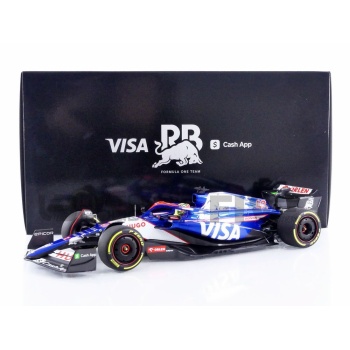 MINICHAMPS 1/18 - RACING BULLS VCARB 01 - Test FP1 Japanese GP 2024 (A. Isawa )