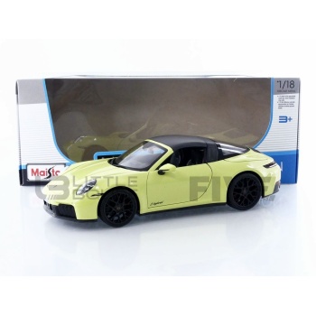 MAISTO 1/18 - PORSCHE 911 (992.2) Targa 4 GTS Hybrid - 2025