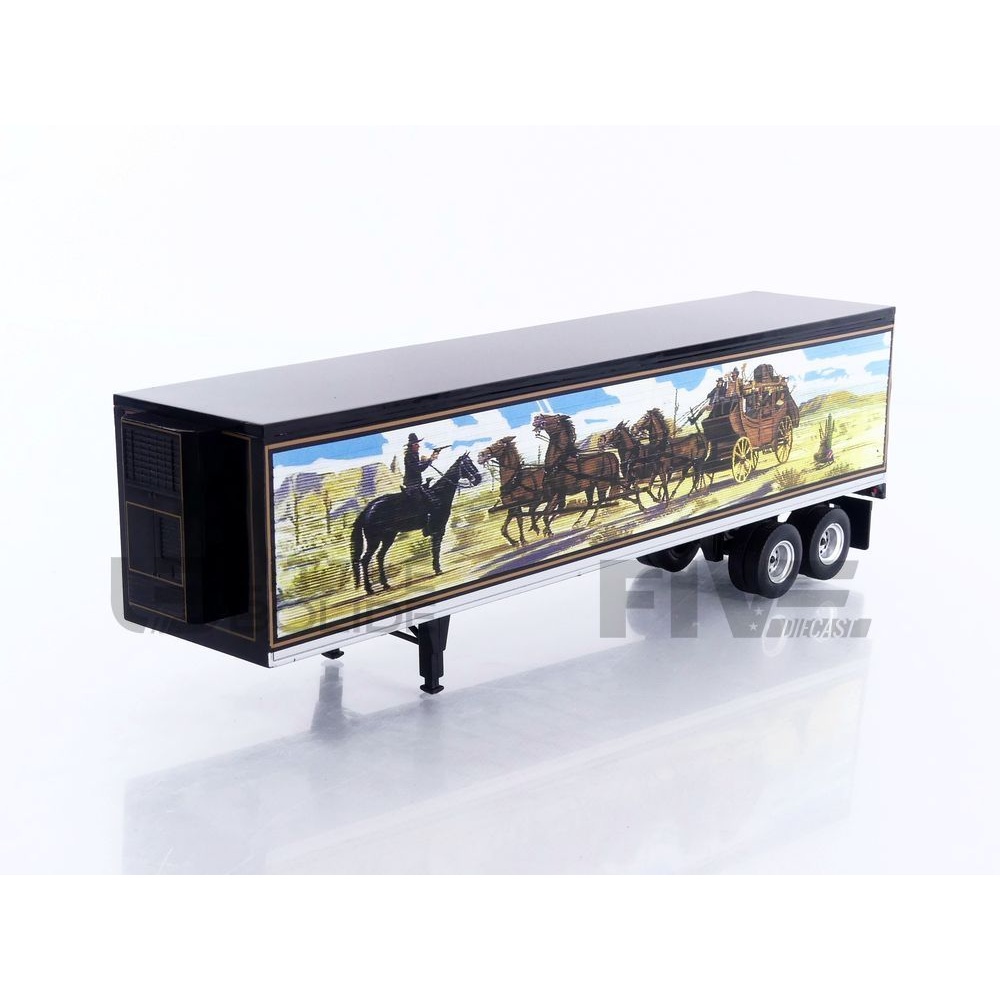 W83431001 - WERK 83 1/43 - KENWORTH W925 Semi-trailer Truck Smokey