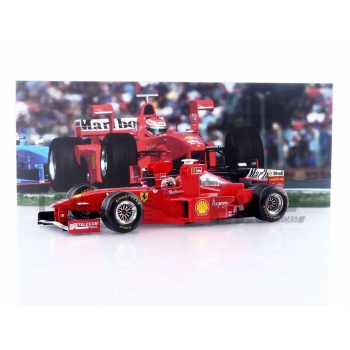 WERK 83 1/18 - FERRARI F300 Tower Wings - 3rd Imola GP 1998 (E. Irvine)