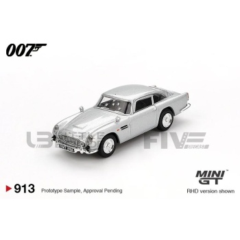 MINI GT 1/64 - ASTON MARTIN DB5 Skyfall - English Packaging 2012