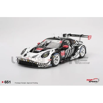 TOP SPEED 1/18 - PORSCHE 911 (992) GT3 R - Petit Le Mans 2025