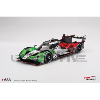 TOP SPEED 1/18 - LAMBORGHINI SC63 - IMSA 24h Daytona 2025