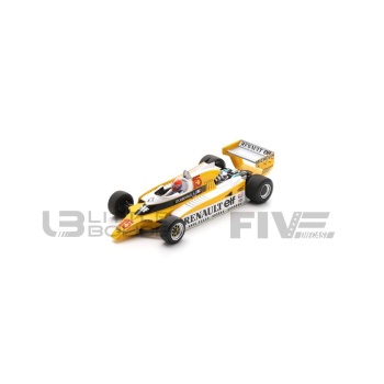 SPARK 1/18 - RENAULT RE20 - Winner Austrian GP 1980 (J-P. Jabouille)