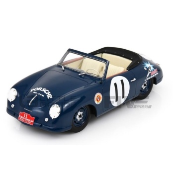 SPARK 1/18 - PORSCHE 356 Super Cabriolet - Carrera Panamericana 1952