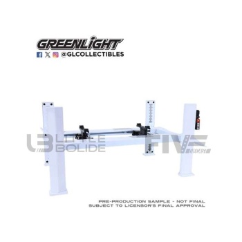 GREENLIGHT COLLECTIBLES 1/18 - ACCESSOIRES Pont Elevateur 4 Colonnes - Evergreen