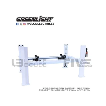 GREENLIGHT COLLECTIBLES 1/18 - ACCESSOIRES Pont Elevateur 4 Colonnes - Evergreen