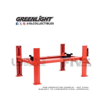 GREENLIGHT COLLECTIBLES 1/18 - ACCESSOIRES Pont Elevateur 4 Colonnes - Evergreen