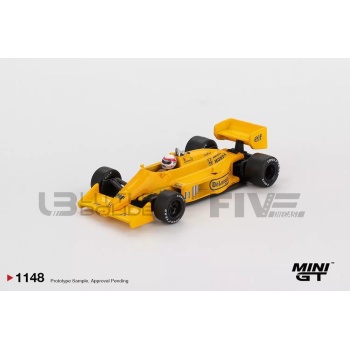 MINI GT 1/64 - LOTUS 99T - Winner Monaco GP 1987 (S. Nakajima)