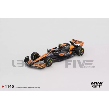 MINI GT 1/64 - MCLAREN MCL38 - 2nd Hungarian GP 2024 (L. Norris)
