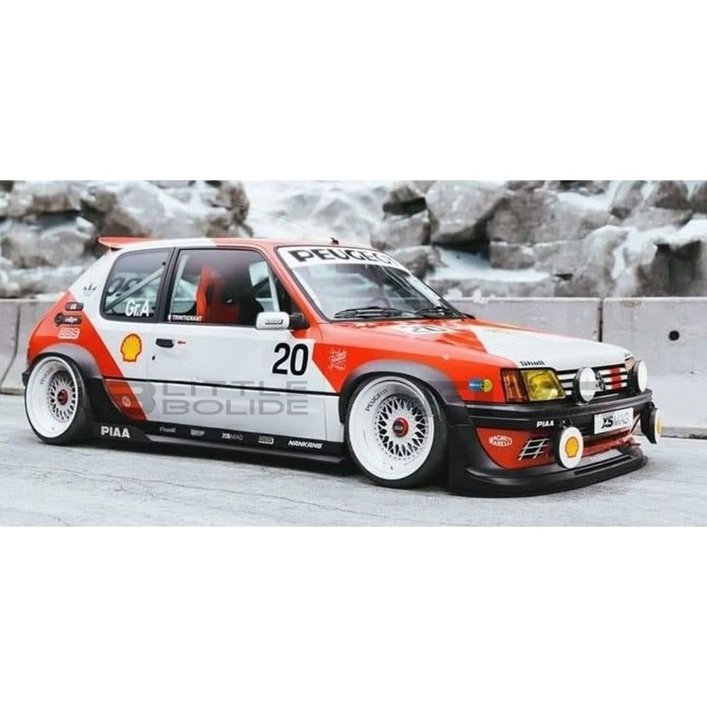S1801719 - SOLIDO 1/18 - プジョー 205 GTi ブラックフィッシュ M