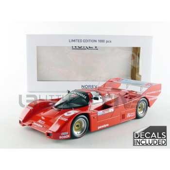 NOREV 1/18 - PORSCHE 962 C IMSA - Winner 12h Sebring 1986