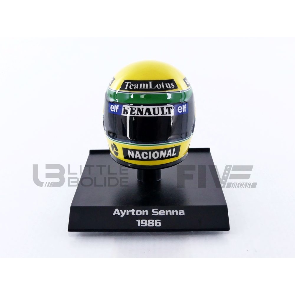 540388612 - MINICHAMPS 1/10 - Ayrton HELMET Senna - F1 1986