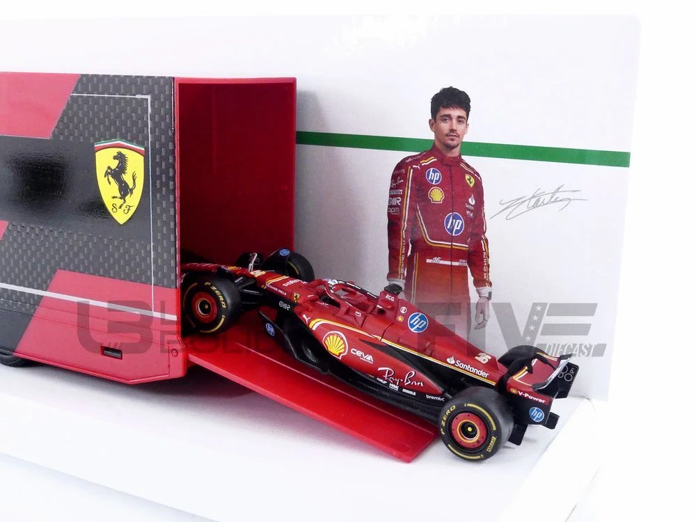 36867R – BBURAGO 1/43 - IVECO S-Way 570 Truck Car Transporter +