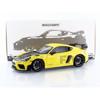 MINICHAMPS 1/18 - PORSCHE Cayman GT4 RS Weissach Package - 2024