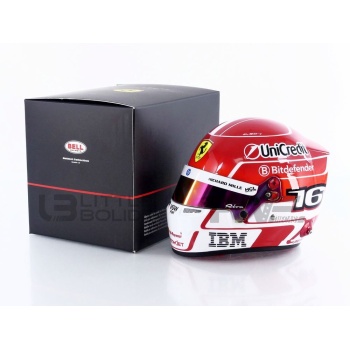 MINI HELMET 1/2 - CASQUE Charles Leclerc - Ferrari F1 2025