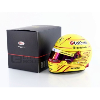 MINI HELMET 1/2 - CASQUE Lewis Hamilton - Ferrari F1 2025