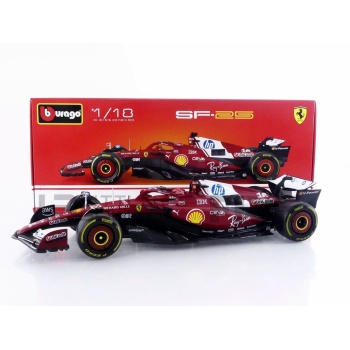 BBURAGO 1/18 - FERRARI SF-25 - Season Car 2025 (L. Leclerc)