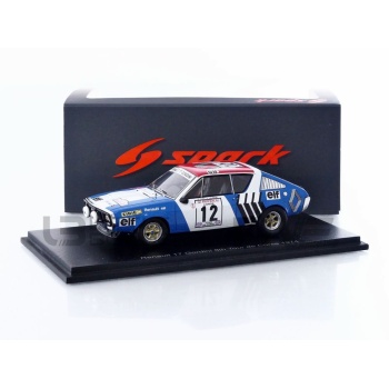SPARK 1/43 - RENAULT 17 - Tour de Corse 1974
