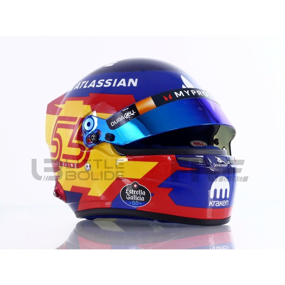 4100420 年 MINI HELMET 1/2 - ヘルメット カルロス・サインツ