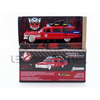 JADA TOYS 1/32 - CADILLAC Transformers Ghostbusters Ecto-1 - 1959