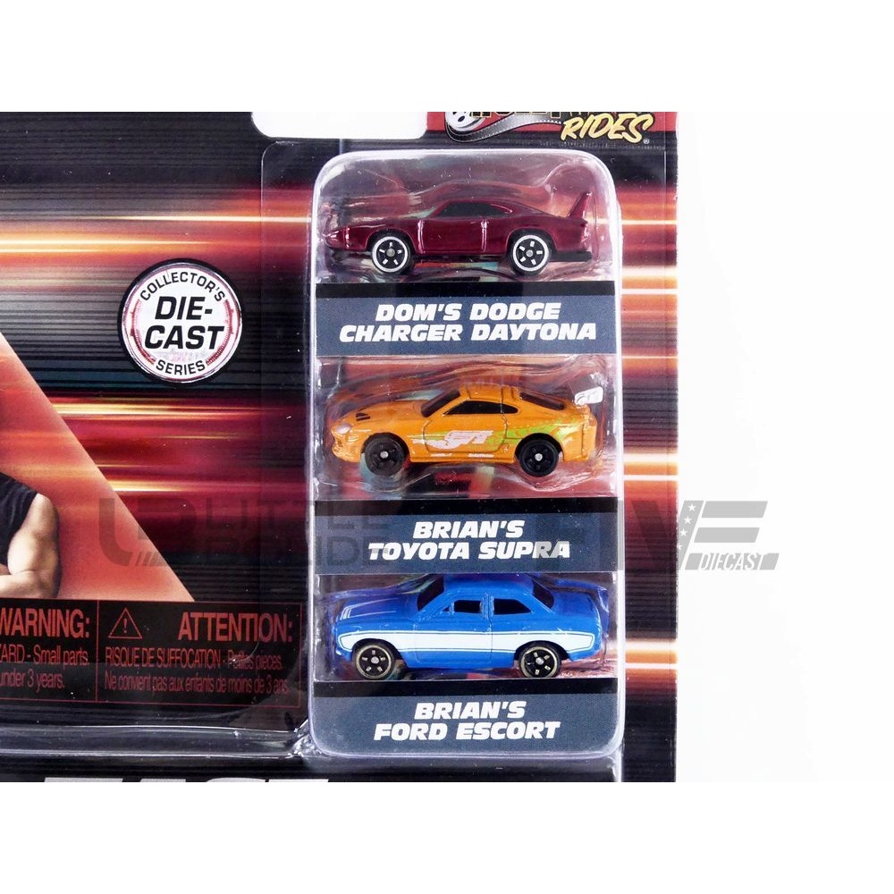 31124 – JADA TOYS 1/87 - JEEP 3 Cars Set Fast and Furious - Nano