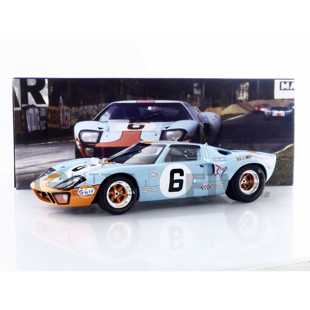 W1201501 - WERK 83 1/12 - FORD GT40 MKI - Winner 24h Le Mans 1969
