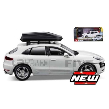 BBURAGO 1/24 - PORSCHE Macan + Carbo Box - 2014