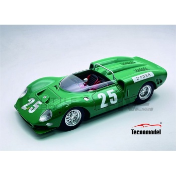 TECNOMODEL MYTHOS 1/18 - FERRARI 365 P2 Spyder - Guards Trophy Brands Hatch 1965